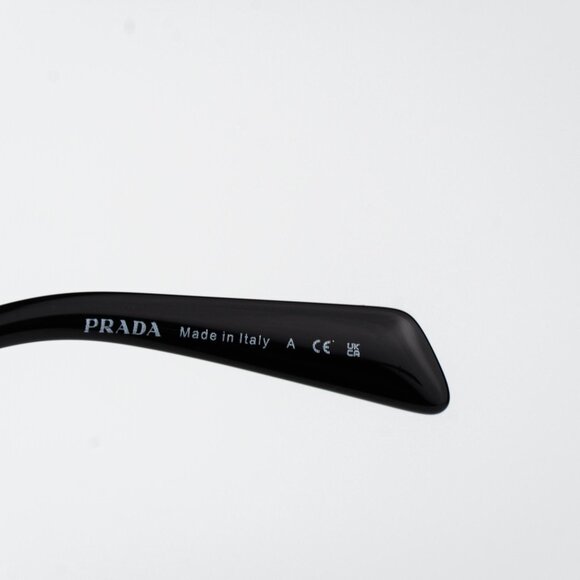 Prada Men Eyeglasses Gold Rectangle PRB50V 1BC1O1 NEW AUTHENTIC - Picture 8 of 10